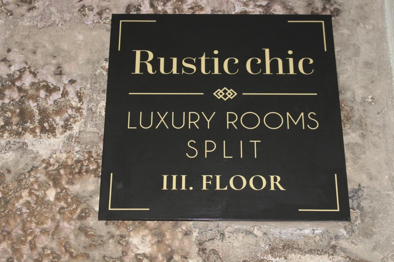 Luxury Rooms Rustic Chic Split Luaran gambar